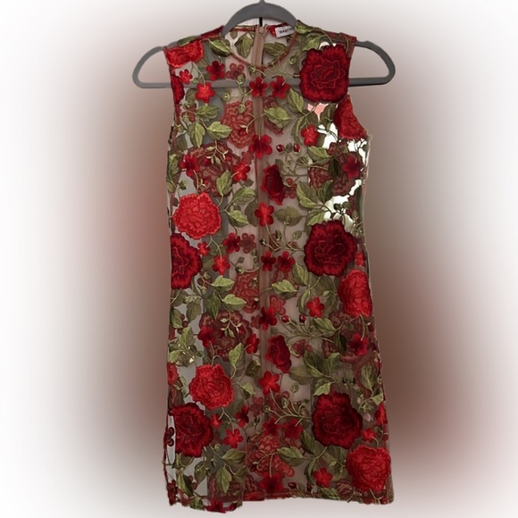 NWOT WANT MY LOOK SEE THROUGH DRESS SIZE S - Picture 6 of 14